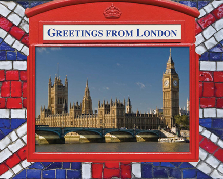 Hardcover Greetings from London Book