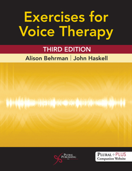 Paperback Exercises for Voice Therapy Book