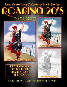 Paperback New Creations Coloring Book Series: Roaring 20s Book