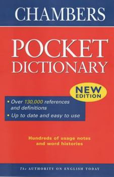 Hardcover Chambers Pocket Dictionary Book