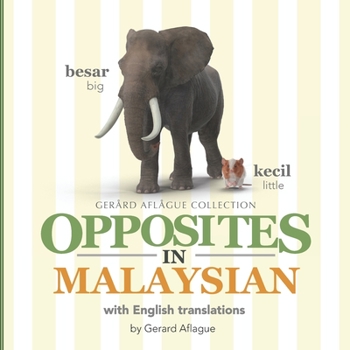 Paperback Opposites in Malaysian: With English Translations Book
