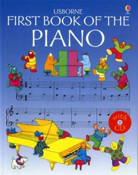 Paperback First Music: First Book of the Piano Plus CD [With CDROM] Book