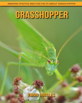 Paperback Grasshopper: Amazing Photos and Fun Facts about Grasshopper Book