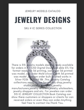 Paperback IC 315 Jewelry Designs Collection: Jewelry Models Book