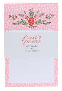 Misc. Fruit & Flowers Notepads Book