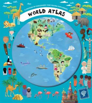 Hardcover World Atlas: A Voyage of Discovery for Young Explorers Book