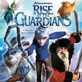 Hardcover DreamWorks Rise of the Guardians Deluxe Pop-Up Book