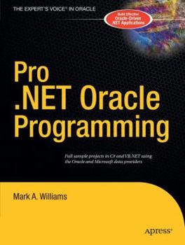 Paperback Pro .Net Oracle Programming Book