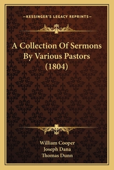 Paperback A Collection Of Sermons By Various Pastors (1804) Book