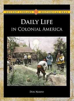 Library Binding Daily Life in Colonial America Book