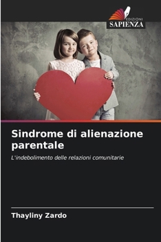 Paperback Sindrome di alienazione parentale [Italian] Book