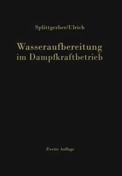 Wasseraufbereitung Im Dampfkraftbetrieb