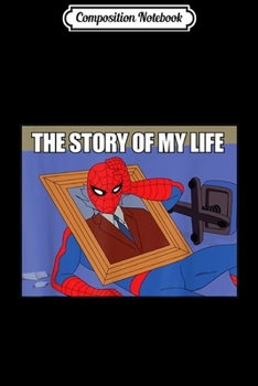 Composition Notebook: Marvel Spider-Man Spidey Schematic Diagram Graphic  Journal/Notebook Blank Lined Ruled 6x9 100 Pages
