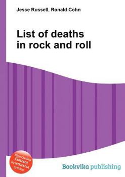 Paperback List of Deaths in Rock and Roll Book