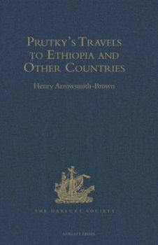 Hardcover Prutky's Travels to Ethiopia and Other Countries Book