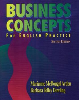 Paperback Business Concepts for English Practice Book