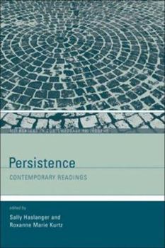 Paperback Persistence: Contemporary Readings (Mit Readers in Contemporary Philosophy) Book