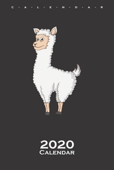 Paperback Llama Calendar 2020: Lama and alpaca lovers and friends Book