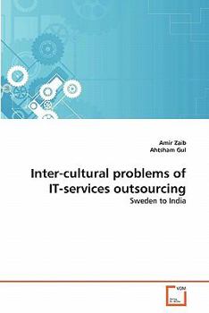 Paperback Inter-cultural problems of IT-services outsourcing Book