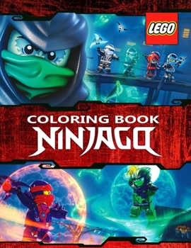 Paperback LEGO NINJAGO Coloring Book: 59 Exclusive Illustrations Book