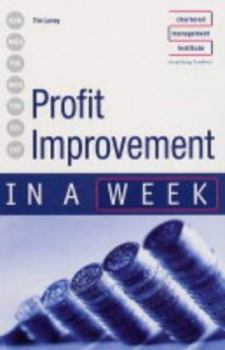 Paperback Profit Improvement in a Week Book