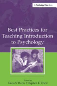 Hardcover Best Practices for Teaching Introduction to Psychology Book