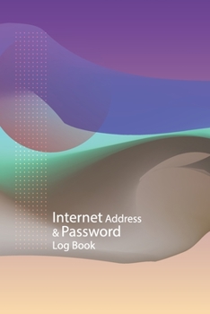 Internet Address & Password Log Book: Organizer Notebook Journal Pocket