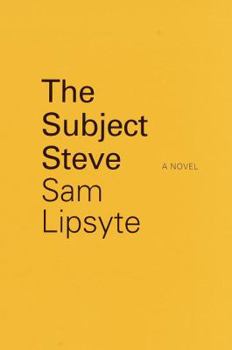 Hardcover The Subject Steve Book