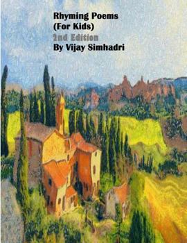 Paperback Rhyming Poems (2nd Edition): Large Print Edition for Kids [Large Print] Book