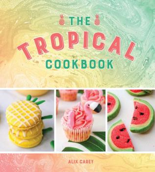 Hardcover Tropical Cookbook Book