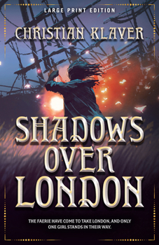 Paperback Shadows Over London [Large Print] Book
