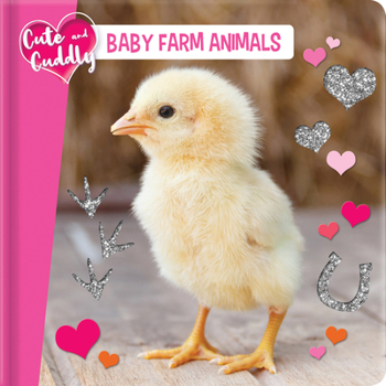 Board book Cute and Cuddly: Baby Farm Animals Book