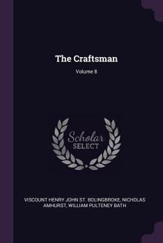 Paperback The Craftsman; Volume 8 Book