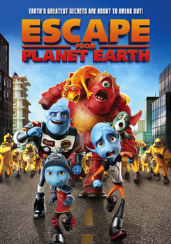 DVD Escape from Planet Earth Book
