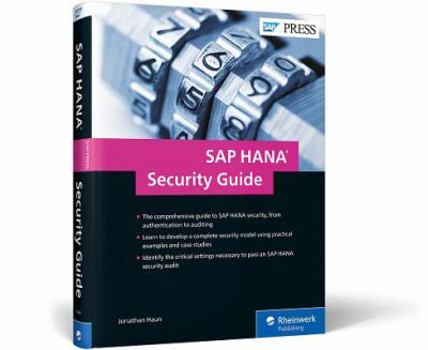 Hardcover SAP Hana Security Guide Book