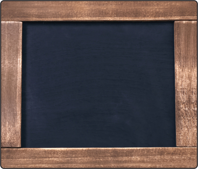 Industrial Chic Chalkboards Mini Cutouts