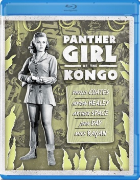 Blu-ray Panther Girl Of The Kongo Book