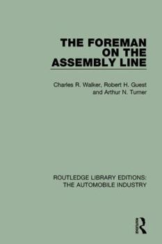 Hardcover The Foreman on the Assembly Line Book