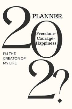 Paperback 202? Planner I'm the Creator of My Life Book