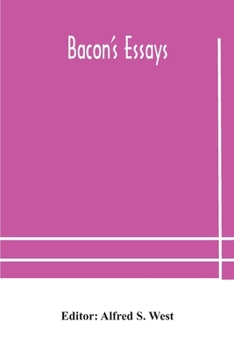 Paperback Bacon'S Essays Book