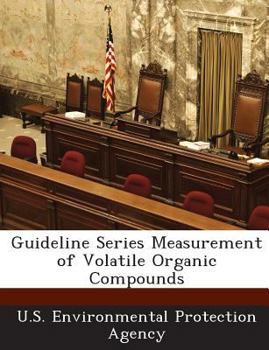 Paperback Guideline Series Measurement of Volatile Organic Compounds Book