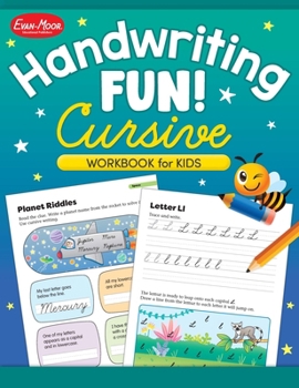 Paperback Handwriting Fun! Cursive, All Grades Workbook Book