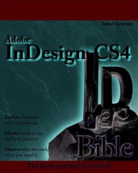Paperback InDesign CS4 Bible Book