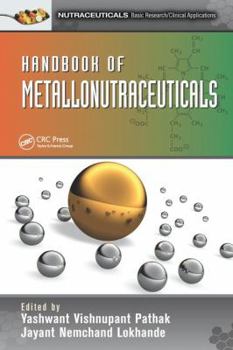 Paperback Handbook of Metallonutraceuticals Book