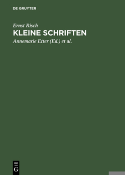 Hardcover Kleine Schriften [German] Book