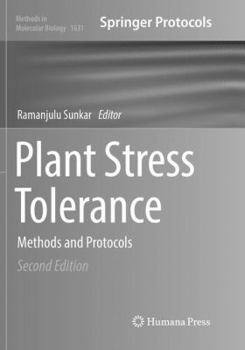 Paperback Plant Stress Tolerance: Methods and Protocols Book