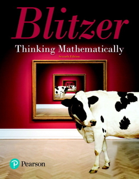 Hardcover Thinking Mathematically Book