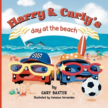 Paperback Harry and Carly's day at the beach Book