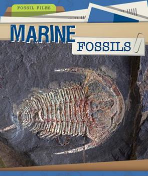 Library Binding Marine Fossils Book