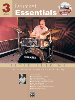 Paperback Drumset Essentials, Vol 3: Book & Online Audio Book
